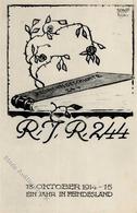 Regiment Nr. 244 Reserve Inft. Regt. Sign. Schott Künstlerkarte 1915 I-II - Reggimenti