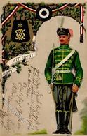 Regiment Stendal (O3500) Husaren Regt. Prägedruck 1908 I-II - Reggimenti