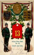 Regiment Ulm (7900) Nr. 13 Württ. Pion. Batl. 1915 I-II - Reggimenti