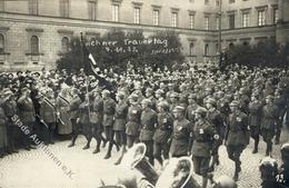 Weimarer Republik Münchner Trauertag WK II Foto AK I-II - Storia