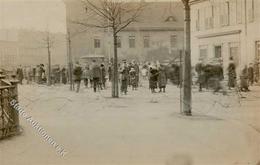 Zwischenkriegszeit Halle (o-4020) Revolution März 1920 Foto-Karte I-II - Historia