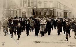 REVOLUTION BERLIN 1919 - Demonstration In Der Strasse Unter Den Linden - NPG 6474 I - Guerra