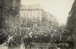 REVOLUTION BERLIN 1919 - Foto-Ak 141 -Truppen D. Regierung KAPP Halten Die Wilhelmstrasse Besetzt I - Guerra