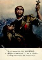 Propaganda WK II Italien 2. Division CC. NN. 28. Ottobre Künstlerkarte I-II - Guerra 1939-45