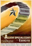 Propaganda WK II Italien Allievi Specializzati Nell' Esercito Sign. Mancioli Künstlerkarte I-II - Guerra 1939-45