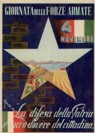 Propaganda WK II Italien Giornata Delle Forze Armata Sign. Soldatini Künstlerkarte I-II - Guerra 1939-45