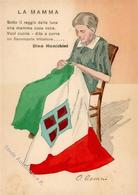 Propaganda WK II Italien La Mamma  Künstlerkarte I-II - Guerra 1939-45