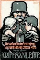 Propaganda WK II Kriegsanleihe Künstlerkarte I-II - Guerra 1939-45