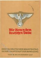 Propaganda WK II München (8000) Erster Deutscher Beamtentag I-II - Guerra 1939-45