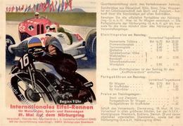 Propaganda WK II NSKK Internationales Eifel Rennen Nürburgring I-II (Stauchung) - Guerra 1939-45