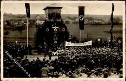 Propaganda WK II Saarbrücken (6600) WK II Tag Der Arbeit Hochtief Foto AK I-II (abgestoßen) - Guerra 1939-45