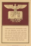 Propaganda WK II Wochenspruch Der NSDAP Okt./Nov. 1941 Plakat 35 X 24 Cm I-II - Guerra 1939-45