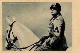 Mussolini Bei Einer Parade WK II I-II - Guerra 1939-45