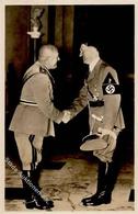 Hitler Mussolini WK II PH It. 10 Foto AK I-II - Weltkrieg 1939-45