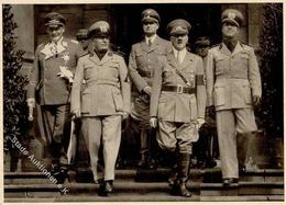 Hitler WK II  Mussolini Göring Heß U. Ciano I-II - Weltkrieg 1939-45