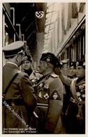 Hitler WK II  Mussolini PH M 14 Foto AK I-II - Guerra 1939-45