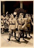 Hitler WK II  Mussolini PH M 4 Foto AK I-II - Guerra 1939-45