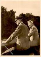 Hitler WK II  Mussolini PH M 9 Foto AK I-II - Guerra 1939-45