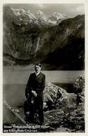 Hitler WK II Königssee Obersee Foto-Karte I-II (Marke Entfernt) - Weltkrieg 1939-45