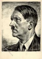 Hitler WK II Sign. Kursell Künstlerkarte I-II - Weltkrieg 1939-45