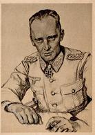 Ritterkreuzträger WK II Hoernlein, Walter Generalleutnant Sign. Graf Künstlerkarte I-II - Guerra 1939-45