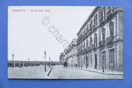 Cartolina Taranto - Corso Due Mari - 1917. - Taranto