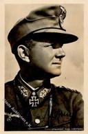 Ritterkreuzträger WK II Kreysing, Hans Generalleutnant Mit Unterschrift PH R 83 Foto-Karte I-II - Guerra 1939-45