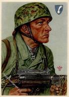 Willrich Nr. Ohne Ritterkreuzträger WK II Arpke Feldwebel Künstlerkarte I-II - Guerra 1939-45