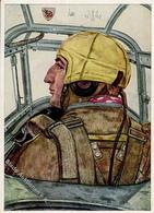 Willrich Nr. P1 R7 Nr. 3 Ritterkreuzträger WK II Falck Hauptmann Künstlerkarte I-II - Guerra 1939-45
