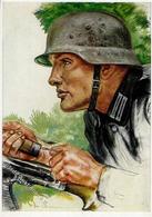 Willrich Nr. P1 R9 Nr. 6 WK II Panzer Pionier Künstlerkarte I-II Réservoir - Guerra 1939-45