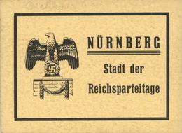 Reichsparteitag Nürnberg (8500) 10 Fotos 9 X 7 Cm Mit Umschlag I-II - Guerra 1939-45