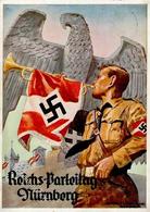 Reichsparteitag Nürnberg (8500) 1936 Sign. Friedmann, Hans Künstler-Karte I-II - Weltkrieg 1939-45