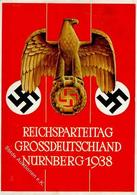 Reichsparteitag Nürnberg (8500) 1938 Künstler-Karte I-II - Oorlog 1939-45