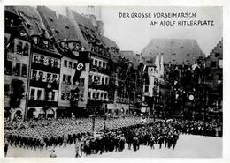 Reichsparteitag Nürnberg (8500) WK II 1933 Der Große Vorbeimarsch Am Adolf Hitlerplatz I-II - Weltkrieg 1939-45