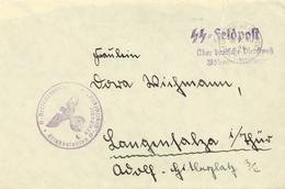 SS WK II - SS-Feldpostbrief -SS-VERFÜGUNGSTRUPPE ERSATZBATAILLON SS-DEUTSCHLAND I-II - Oorlog 1939-45