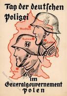 SS WK II - TAG Der DEUTSCHEN POLIZEI Im GENERALGOUVERNEMENT POLEN 1940 I-II - Guerra 1939-45