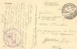 SS WK II Stempel Obersalzberg Genesungsheim Der Waffen SS I-II - Guerra 1939-45