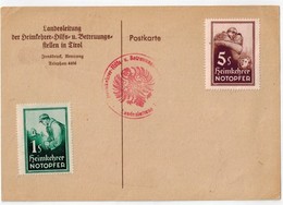 Cp De Bienfaisance 1945 ? - Variétés & Curiosités