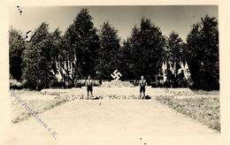 HJ WK II Großlager Mauskow Krs. Oststernberg Foto AK I-II (fleckig) - Weltkrieg 1939-45