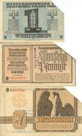 WHW WK II Lot Mit 7 Wertscheinen I-II - Guerra 1939-45