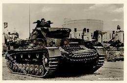 Panzer (WK II) WK II Foto AK I-II Réservoir - Oorlog 1939-45