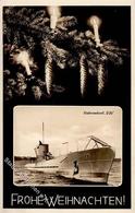 Weihnacht Im Feld WK II WK II U-Boot U 26 Foto AK I-II - Guerra 1939-45