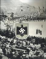 Sammelbild-Album Die Olympischen Spiele 1936 Band 1 Hrsg. Zigaretten Bilderdienst Altona Bahrenfeld Kompl. Schutzumschla - Weltkrieg 1939-45
