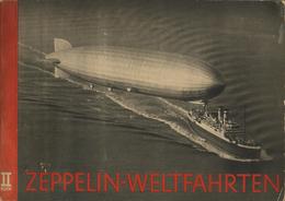 SAMMELBILD-ALBUM WK II - ZEPPELIN-WELTFAHRTEN Buch II - Kompl. I-II - Guerra 1939-45