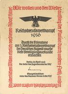 WK II Dokumente Beteiligungsurkunde Reichsberufswettkampf II - Guerra 1939-45