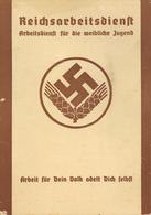 WK II Dokumente RAD Arbeitsdienstpaß I-II - Weltkrieg 1939-45