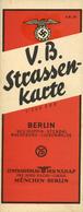 WK II V. B. Straßenkarte Berlin Neu Ruppin Stendal Magdeburg Luckenwalde Zentralverlag Der NSDAP Franz Eher Nachf. II - Guerra 1939-45