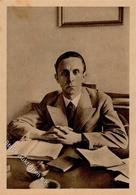 WK II WK II Dr. Goebbels Reichsminister I-II (fleckig) - Guerra 1939-45