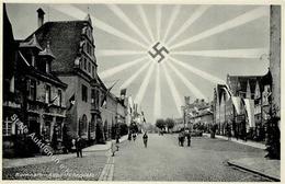 Aufgehende Sonne WK II - Adolf-Hitlerplatz KEMNATH I-II - Weltkrieg 1939-45