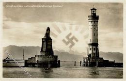 Aufgehende Sonne WK II - Gruß Aus D. Nationalsoziaöistischen LINDAU I - Weltkrieg 1939-45